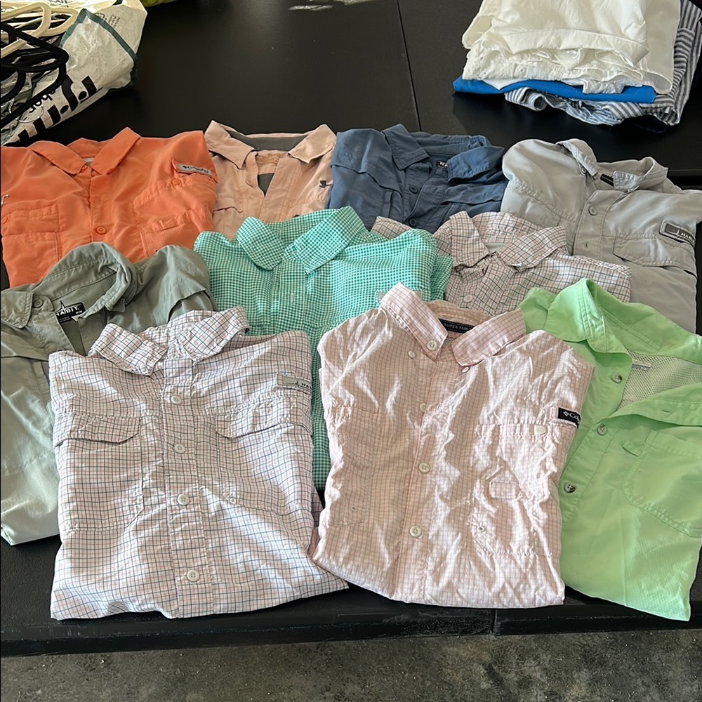 Button Down Fishing Shirt Bundle